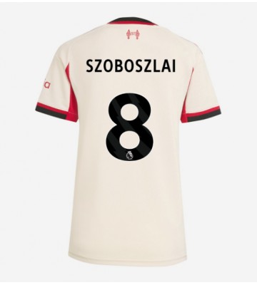 Liverpool Dominik Szoboszlai #8 Udebanetrøje Dame 2025-26 Kortærmet